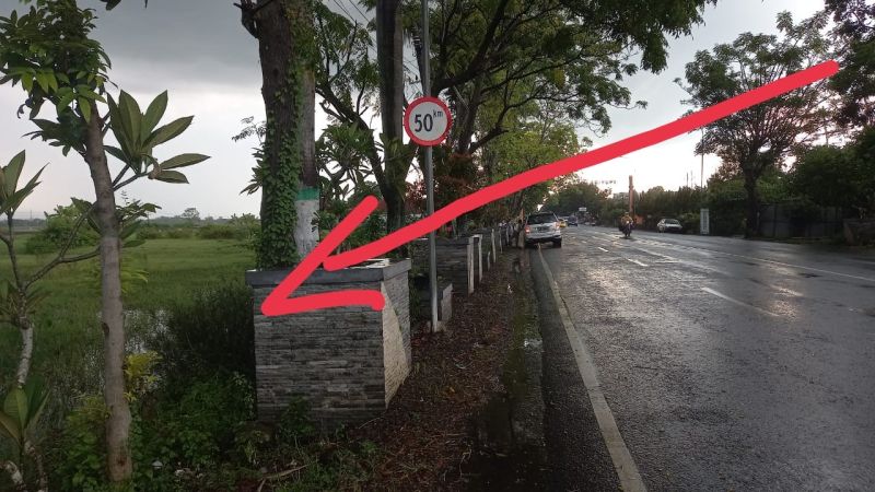 Dijual Cepat Lahan/Tanah di Pinggir Jalan Provinsi Nganjuk PR1896